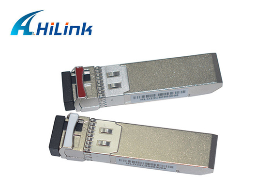 Hilink 10G SFP + BIDI WDM 40km โมดูลรับส่งสัญญาณไฟเบอร์ออปติก 1270nm 1330nm Hot Pluggable
