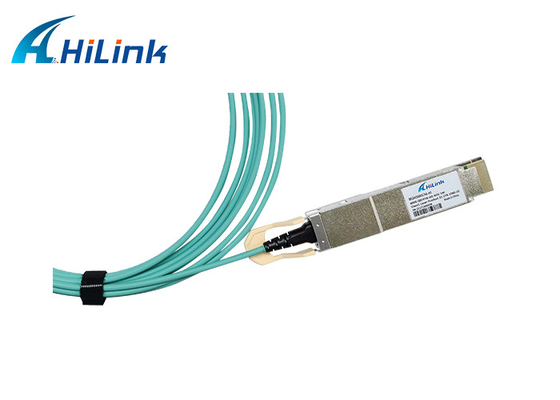 QSFP-DD AOC 400G Multimode Active Optical Cable AOC 5M OM4 MMF AOC Cable