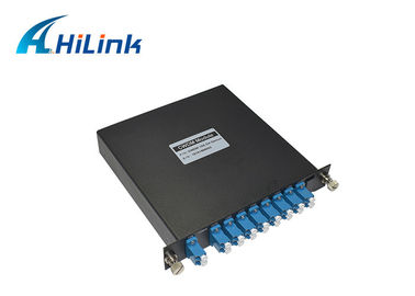 LGX Box 8Channels (1270-1410nm) Single Fiber CWDM Mux Demux LC/UPC Connector