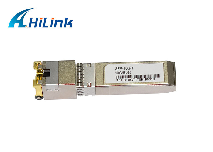 SFP-10G-T To RJ45 80M Copper SFP+ Modules Compatible For Cisco Mikrotik Ubiquiti