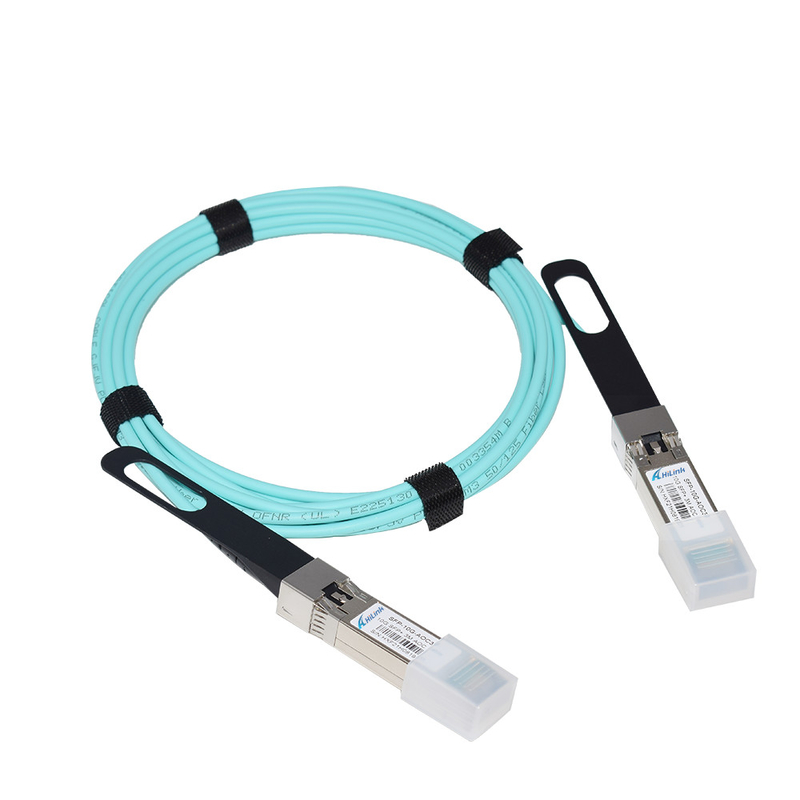 Gigabit Ethernet SFP Fiber Optical Cable 3 meter Length For Transceiver