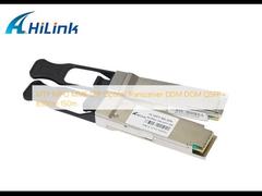 ตัวรับส่งสัญญาณออปติคัล MTP MPO MMF SFP DDM DOM QSFP+ 850nm 150m