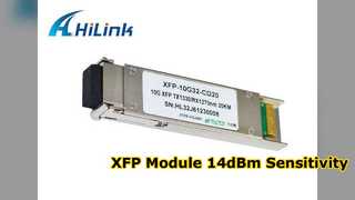โมดูล XFP Gigabit Ethernet -14dBm ตัวรับ