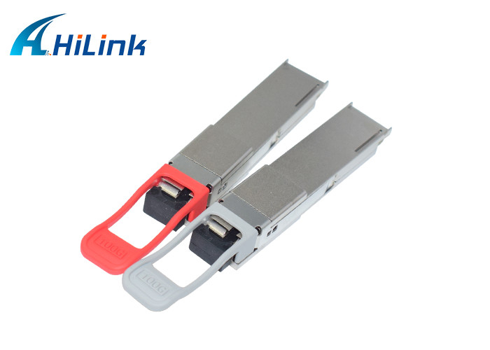 100GBASE - BX20 Optical Transceiver Module QSFP28 LAN WDM 1280nm 1310nm 20km LC ซิมเพล็กซ์ทรานซีเวอร์