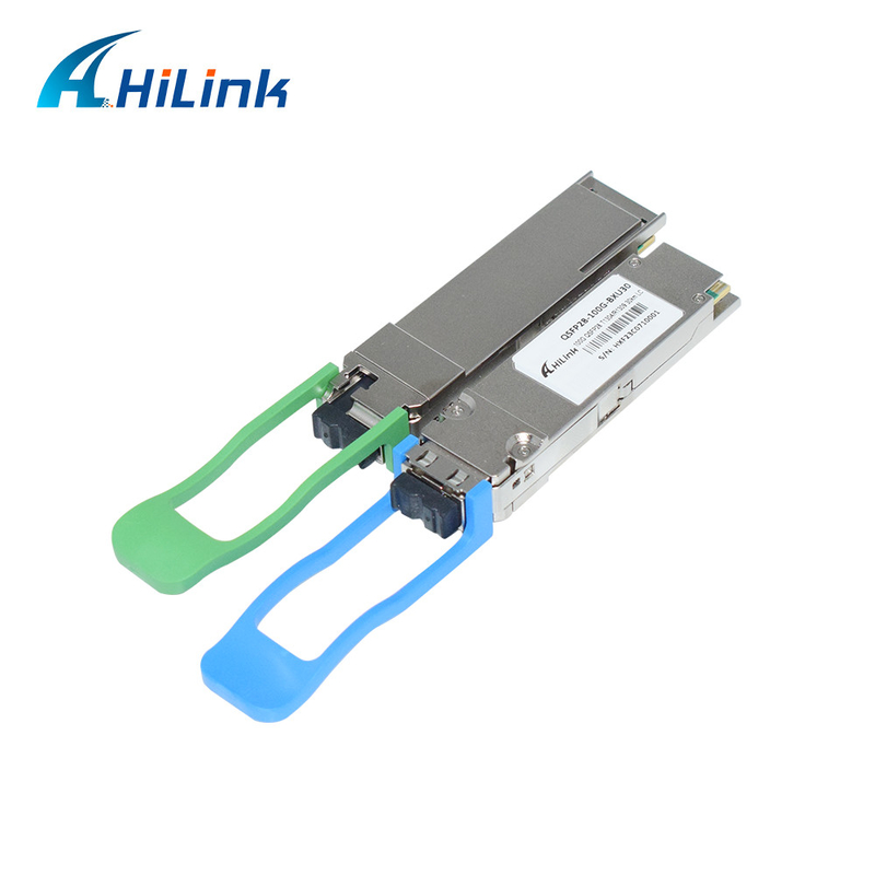 100GBASE-ER BIDI 40KM Simplex LC 1304/1309nm EML+APD QSFP28-BX-D40 เครื่องรับสัญญาณ