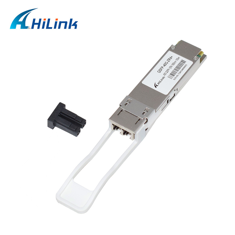 QSFP 40G ZR4 100KM 1550nm 40Gb/s QSFP+ เครื่องรับสัญญาณแบบสองแบบ LC Optical Module DOM