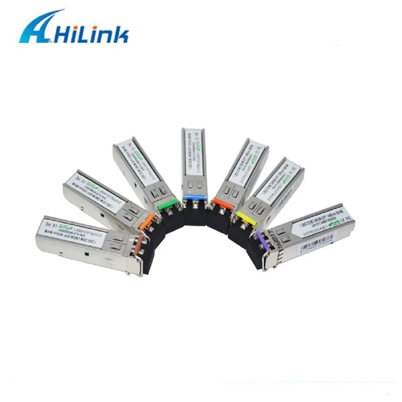 1.25G CWDM 120KM CWDM-SFP Transceiver 1570nm CWDM สีแสง 1000BASE DOM LC SMF