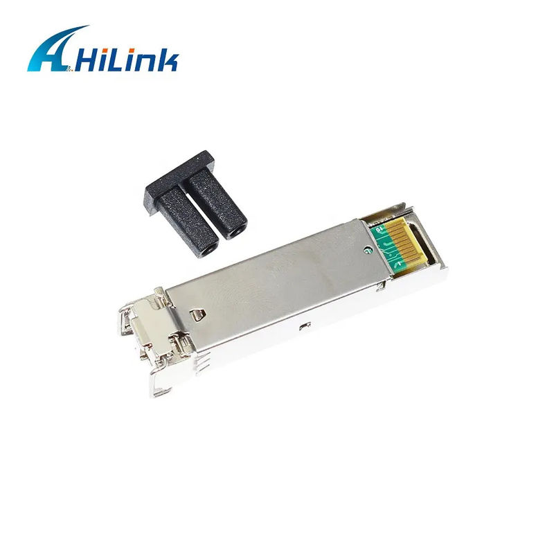 1000BASE-ZX Duplex LC 1.25G 1290nm 80km DOM CWDM SFP โมดูลรับสัญญาณแบบเดียว