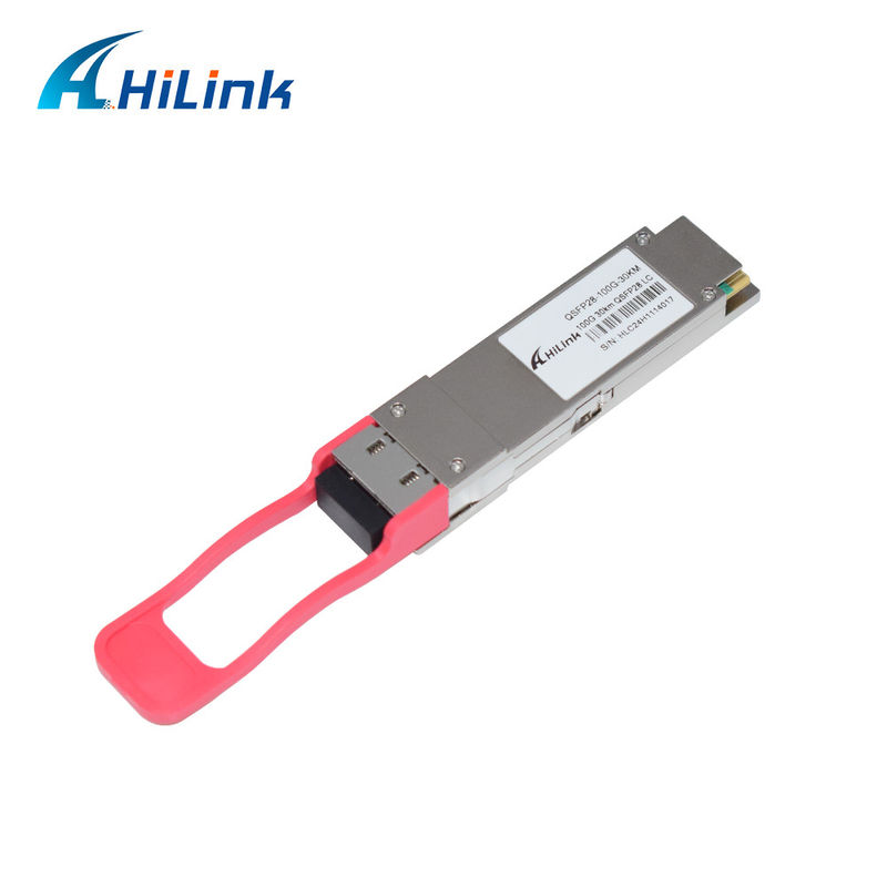 QSFP+ 40G LC 30KM 40G ER4 Optical Transceiver Module ความยาวคลื่น LWDM สําหรับการใช้โทรคมนาคม ระยะทาง 30KM