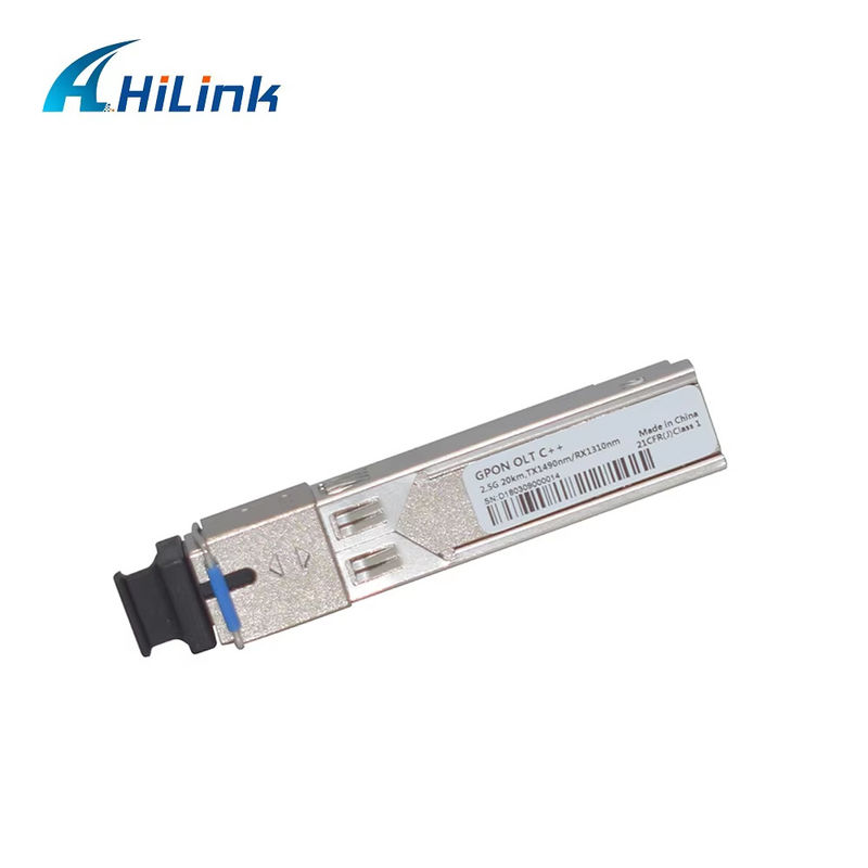 โมดูล SFP แบบใหม่ที่เข้ากันได้ GPON OLT ชั้น C++ 1.25G 2.5G GPON OLT ชั้น C++