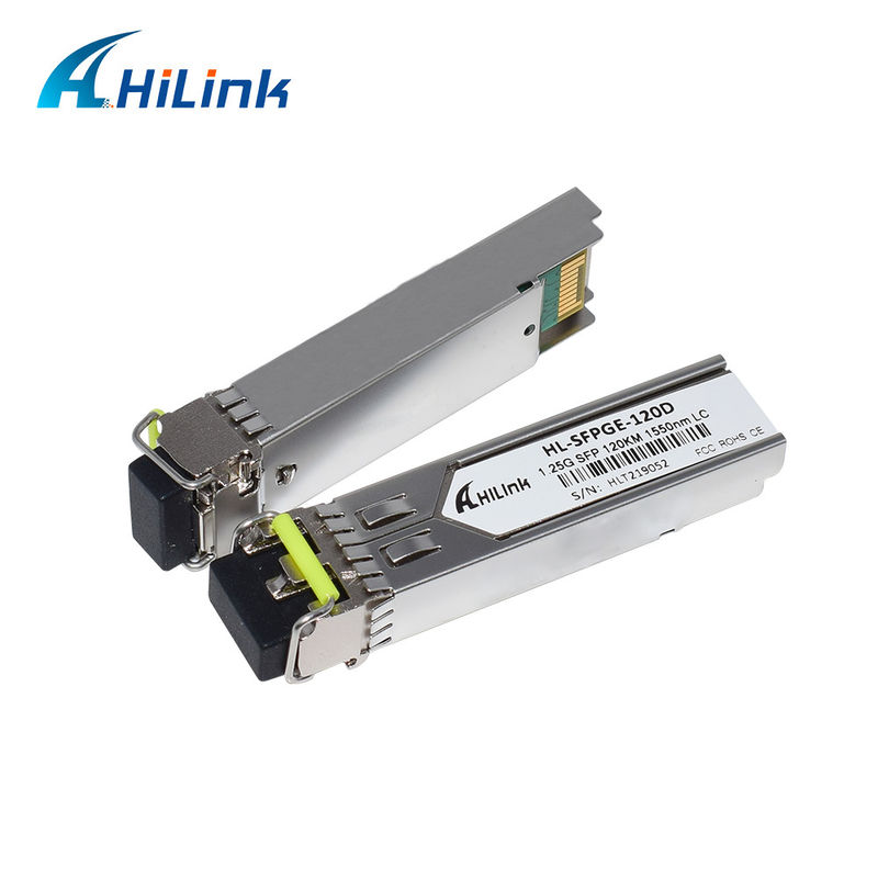HL-SFPGE-120D HILINK 1.25G SFP ระยะทางยาว 120km 1550nm LC Connector DDM GBIC Module