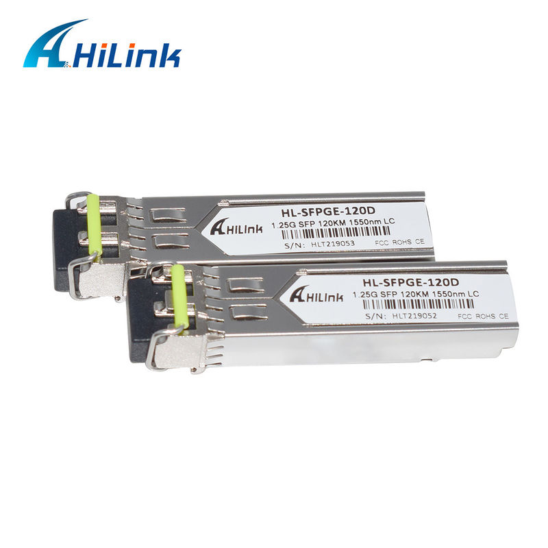 HL-SFPGE-120D HILINK 1.25G SFP ระยะทางยาว 120km 1550nm LC Connector DDM GBIC Module
