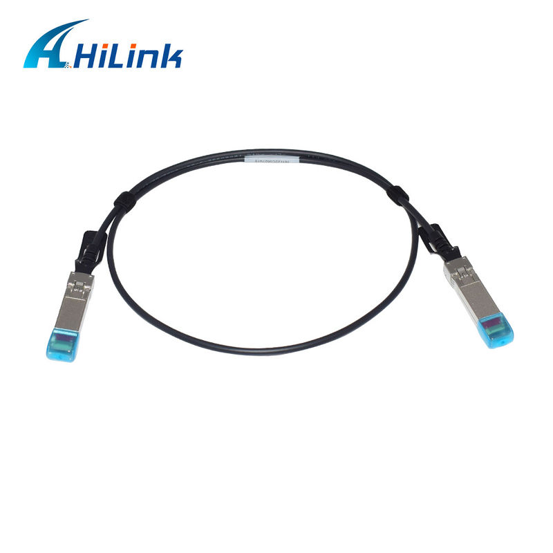 1M Direct Attach Copper (DAC) 30AWG สายเคเบิลปาสิฟ 10G SFP+ อุปกรณ์ไฟเบอร์ออปติก Twinax
