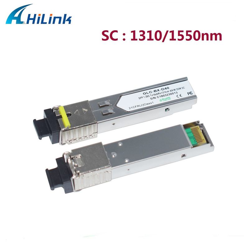 Hilink 1.25G SFP BIDI 40KM 1310/1490 ((1550nm) โมดูลไฟเบอร์ออปติก