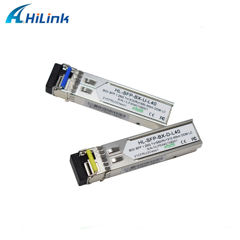 Hilink 1.25G SFP BIDI 40KM 1310/1490 ((1550nm) โมดูลไฟเบอร์ออปติก