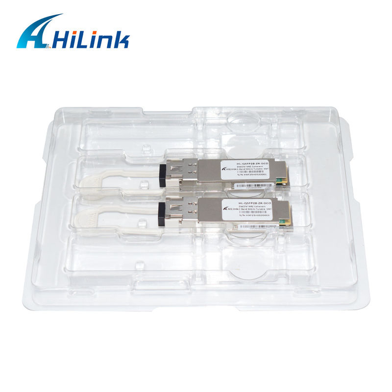 ตัวรับส่งสัญญาณ Digital Coherent Optics QSFP28 100G ZR โซลูชันที่ดีที่สุดสำหรับตัวรับส่งสัญญาณไฟเบอร์ออปติก
