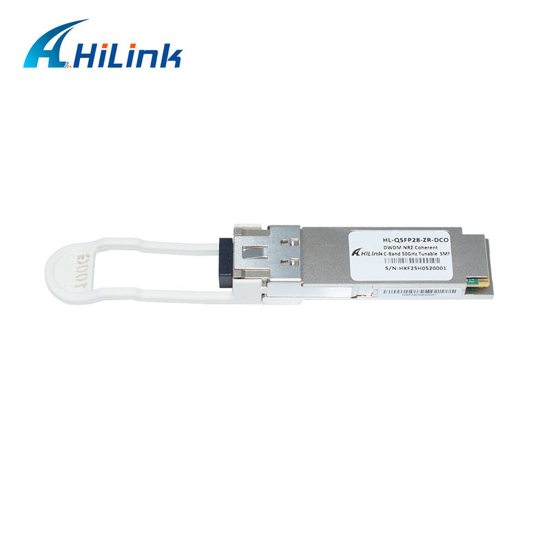 HL-QSFP28-DCO ZR QSFP28 Digital Coherent Optics Transceiver พร้อมอัตราการส่งข้อมูล 100G และ LC Connector