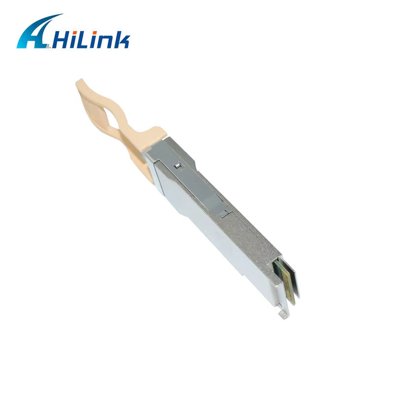 เครื่องเชื่อมต่อไฟเบอร์ออปติกแบบ MPO มูลูล QSFP56 SR4 850NM 100M