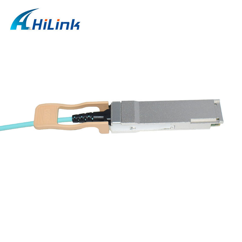 โซลูชันสายเคเบิลออปติคอลแบบแอคทีฟ AOC 200G QSFP56 ถึง 2*QSFP28 2*100G ที่ได้รับการรับรองสำหรับการส่งข้อมูลในอุณหภูมิสุดขั้ว