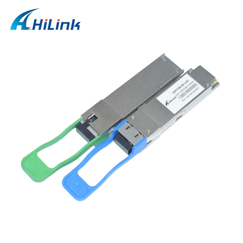 100G QSFP28 BIDI Optical Transceiver 40KM 100G-ER1-40 MSA EML เลเซอร์ APD รับ 1309.14nm/1304.58nm