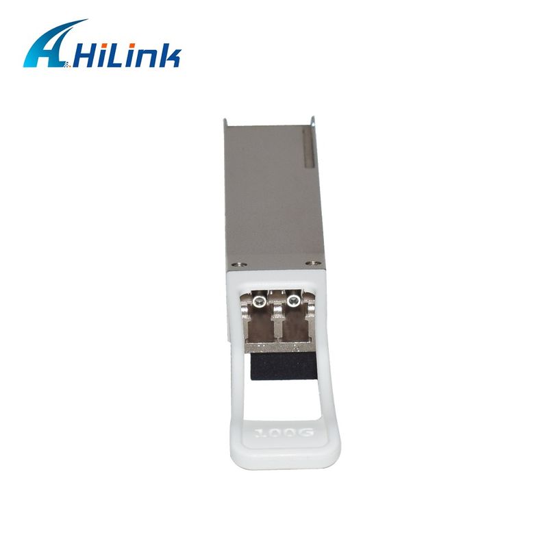 ตัวรับส่งสัญญาณ QSFP28 100Gb/s 60km แบบ Hot Pluggable, ขั้วต่อ LC Duplex, EML+PIN พร้อม SOA, โหมด Single, DDM