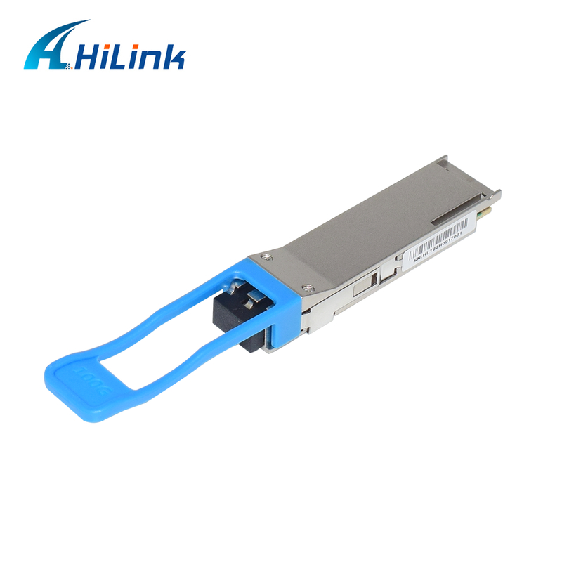 โมดูลรับส่งสัญญาณออปติคัล QSFP28 CWDM4 100Gb/s แบบ Hot Pluggable ระยะ 10KM สำหรับการใช้งานสวิตช์ LAN WAN Ethernet เราเตอร์