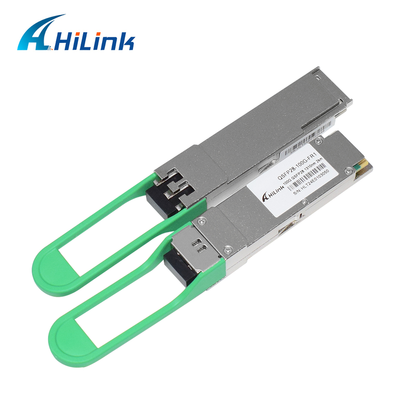 HL-QSFP28-100G-80 ตัวรับส่งสัญญาณ QSFP28 BiDi 100Gb/s ระยะ 80 กม. แบบ Hot Pluggable, ขั้วต่อ Simplex LC, EML+PIN พร้อม SOA, โหมด Single, DDM