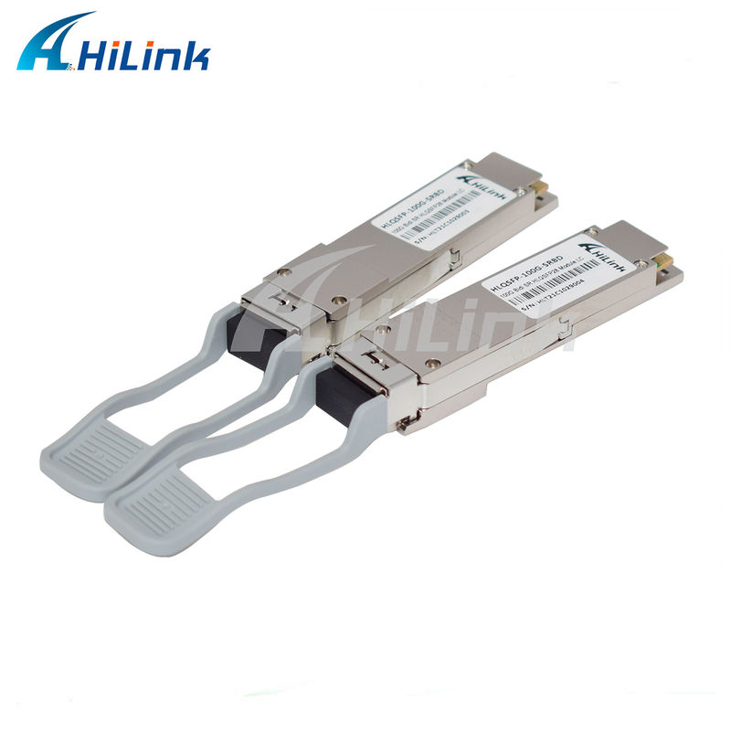 100G QSFP28 SRBD 100m Bi-Di Duplex LC Hot Pluggable 850/900nm VCSEL PAM4 2x50G มัลติโหมด