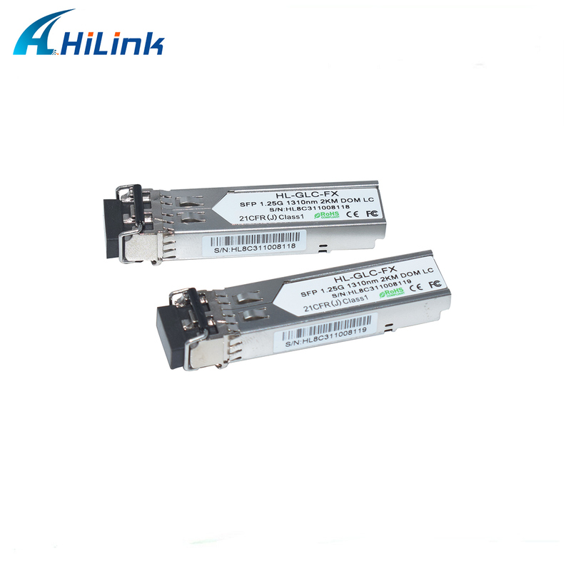 1.25G SFP 2km Transceiver 1000Base-SX 1310nm Duplex LC for MMF with RoHS Compliance