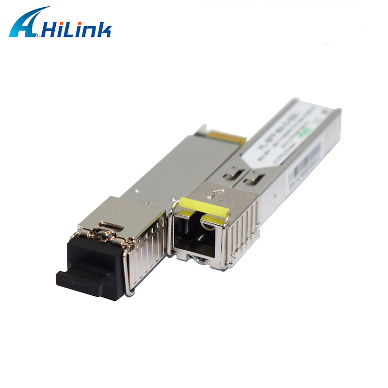 1.25G BIDI SFP Transceiver 20KM with Low Power Dissipation and Single SC Connector for Gigabit Ethernet