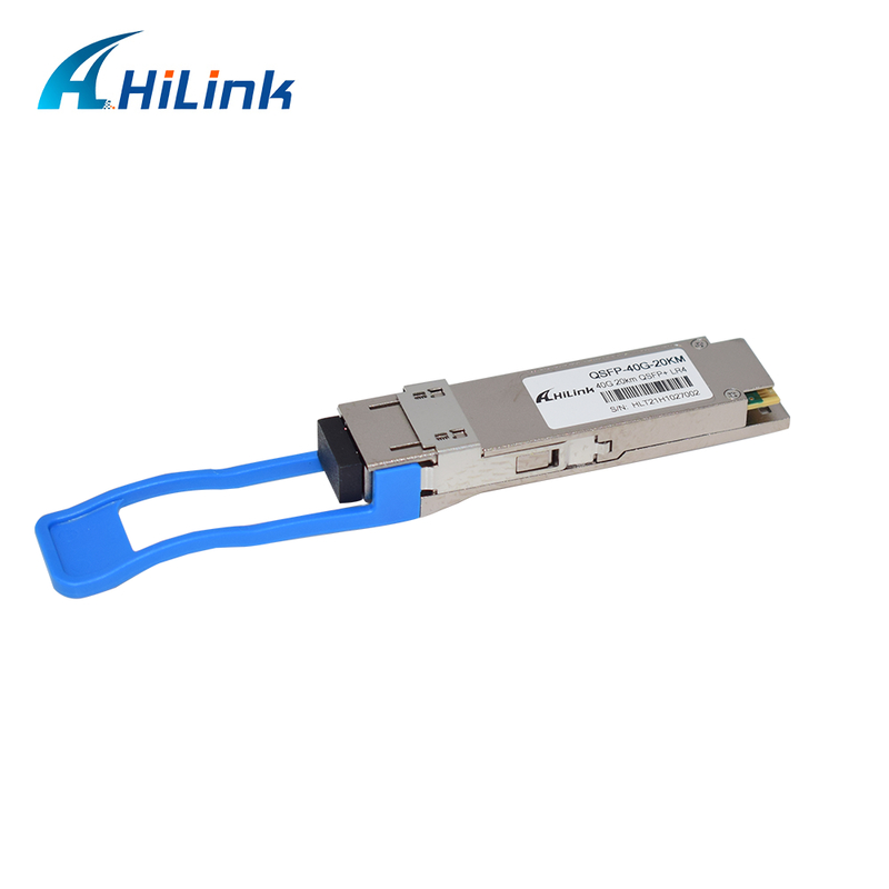 ตัวรับส่งสัญญาณออปติคัล QSFP+ 40Gb/s 20km แบบ Hot Pluggable พร้อมขั้วต่อ LC Duplex และ DDM สำหรับการทำงานในช่วงอุณหภูมิ 0°C ถึง 70°C