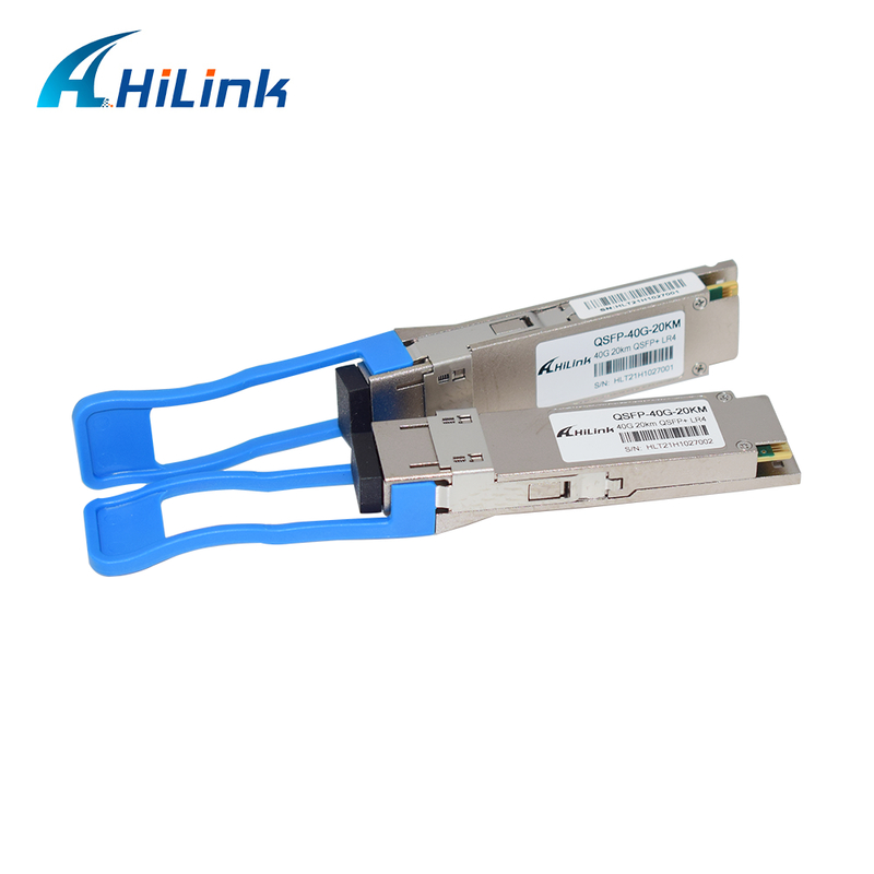 ตัวรับส่งสัญญาณออปติคัล QSFP+ 40Gb/s 20km แบบ Hot Pluggable พร้อมขั้วต่อ LC Duplex และ DDM สำหรับการทำงานในช่วงอุณหภูมิ 0°C ถึง 70°C