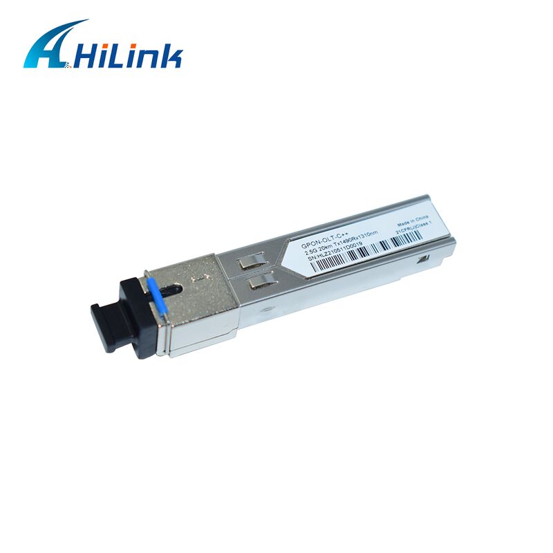 GPON OLT Transceiver SFP Module พร้อมผลิต 8dBm 9dBm และอัตราการส่งข้อมูล 2.5G