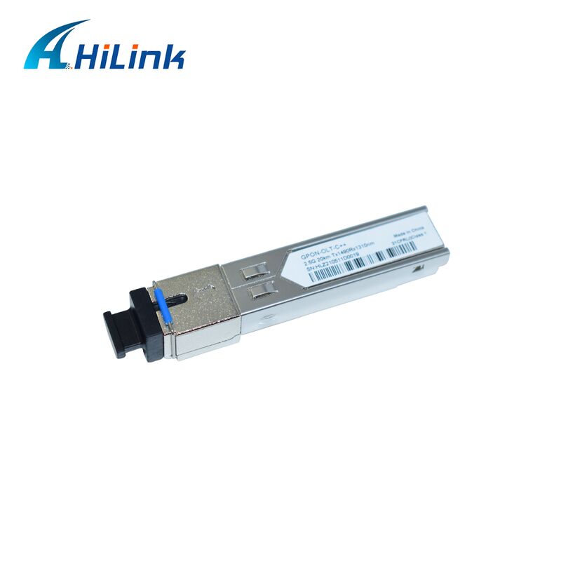 GPON OLT Transceiver SFP Module พร้อมผลิต 8dBm 9dBm และอัตราการส่งข้อมูล 2.5G
