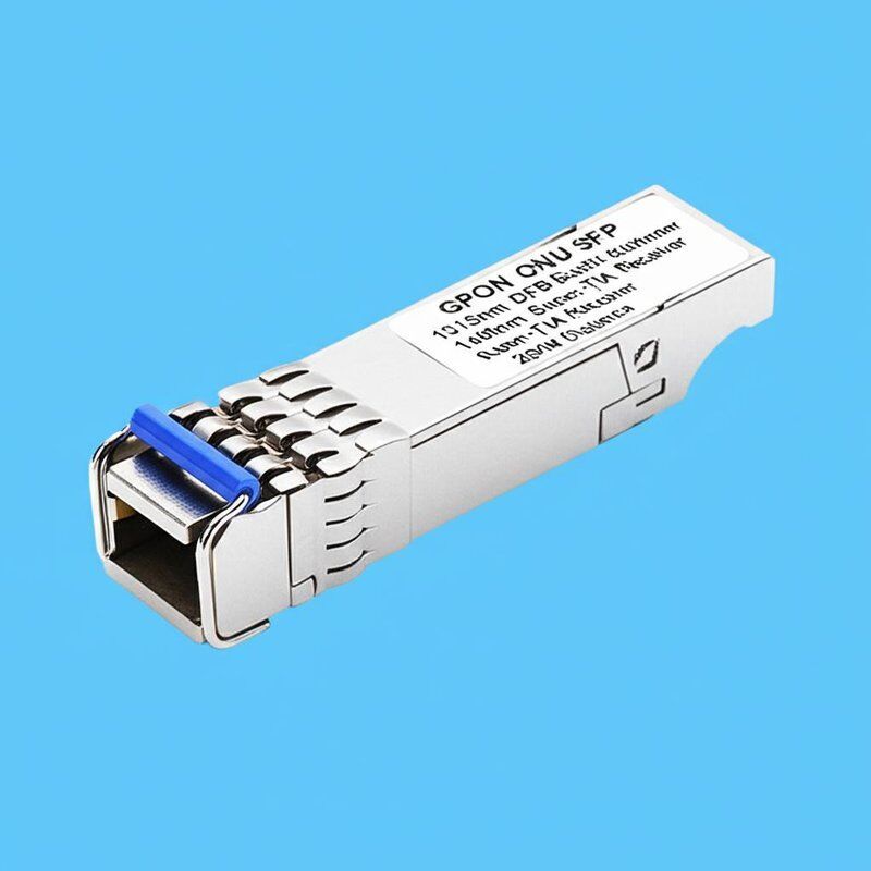 GPON ONU SFP Transceiver พร้อมเครื่องส่ง DFB Burst Mode 1310nm และเครื่องรับ Super-TIA 1490nm สําหรับระยะทาง 20KM
