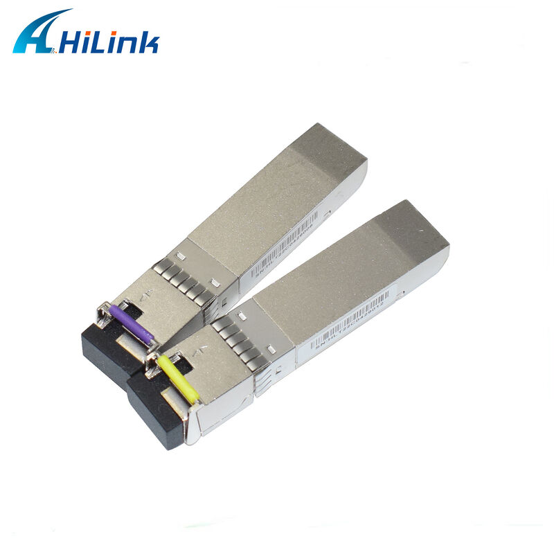 ตัวรับส่งสัญญาณ SFP28 BIDI 25Gb/s ระยะ 80 กม. และเป็นไปตามมาตรฐาน RoHS 6 แบบ Hot-Pluggable Single LC DDM
