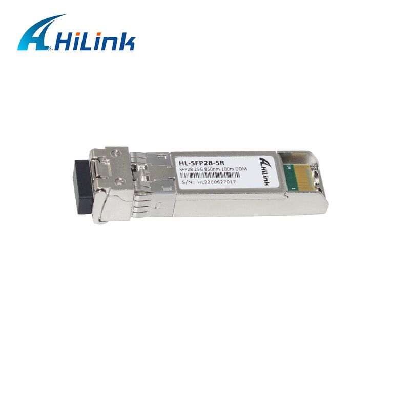 Hilink 25G SFP28 Optical Transceiver กับระยะทาง 100M การรับประกัน 3 ปี และได้รับการรับรอง CE RoHs
