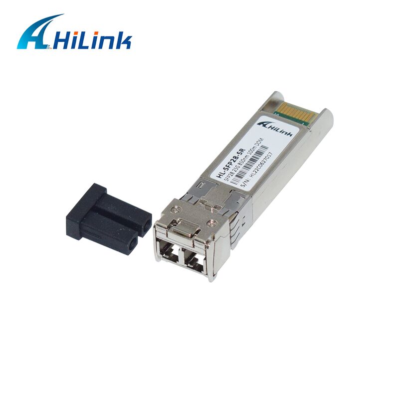 Hilink 25G SFP28 Optical Transceiver กับระยะทาง 100M การรับประกัน 3 ปี และได้รับการรับรอง CE RoHs