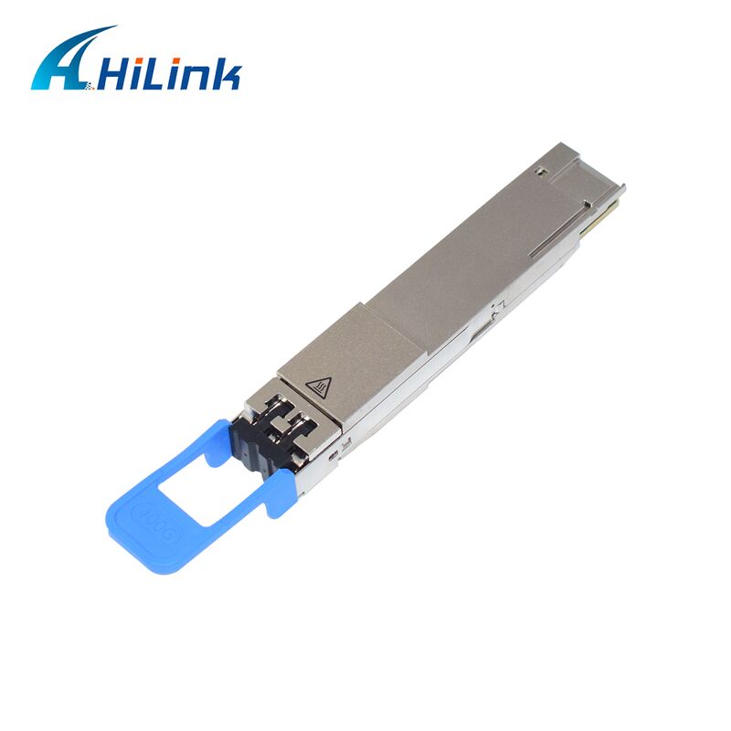 Hilink 400Gb/s QSFP-DD LR4 10km SMF Duplex LC Optical Transceiver ที่สอดคล้องกับ RoHS
