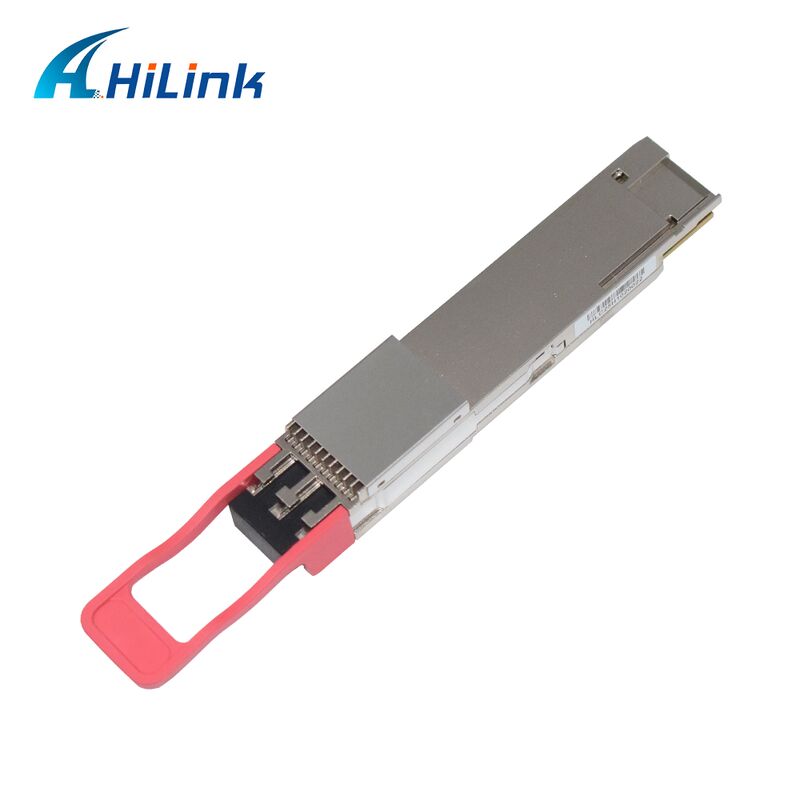 โมดูลรับส่งสัญญาณออปติคัล Hilink 400G QSFP-DD ER4 พร้อมการส่งข้อมูล 40 กม. และความไว OMA <-14dBm สอดคล้องกับ RoHS