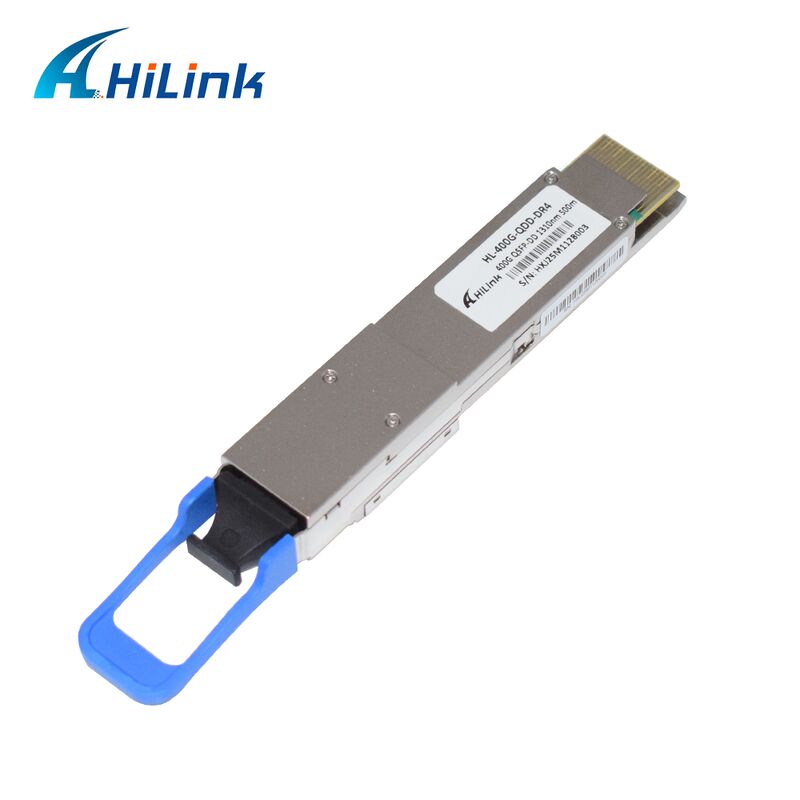 โมดูลรับส่งสัญญาณแสง Hilink HL-400G-QDD-DR4 400Gb/s 500M QSFP-DD DR4 MPO-12