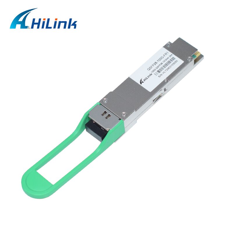 HL-QSFP28-100G-FR1 โมดูลทรานซีฟเวอร์ออปติคัล QSFP28 FR Single Lambda 100Gbps ระยะ 2 กม.
