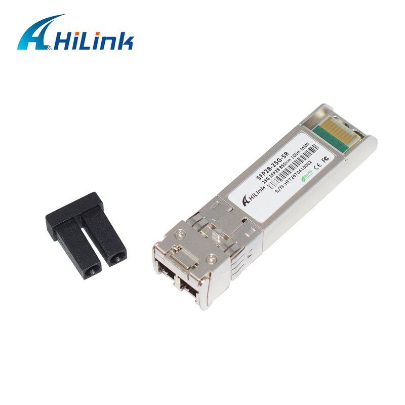 HL-SFP28-25G-SR 25G SFP28 SR เครื่องรับสัญญาณ LC สองแบบ มีอัตราการส่งข้อมูล 25Gbps ระยะทาง 100m และความยาวคลื่น 850nm