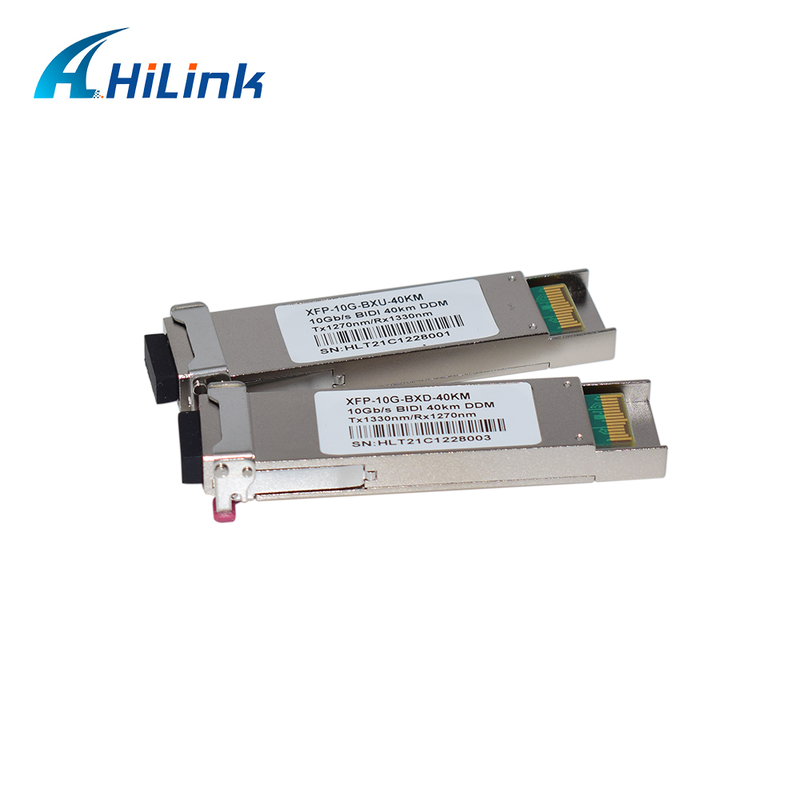 ตัวรับส่งสัญญาณ XFP สองทิศทาง 10Gb/s พร้อมระยะการเข้าถึง 40 กม. และฟังก์ชัน DDM สำหรับการส่งข้อมูลความเร็วสูง
