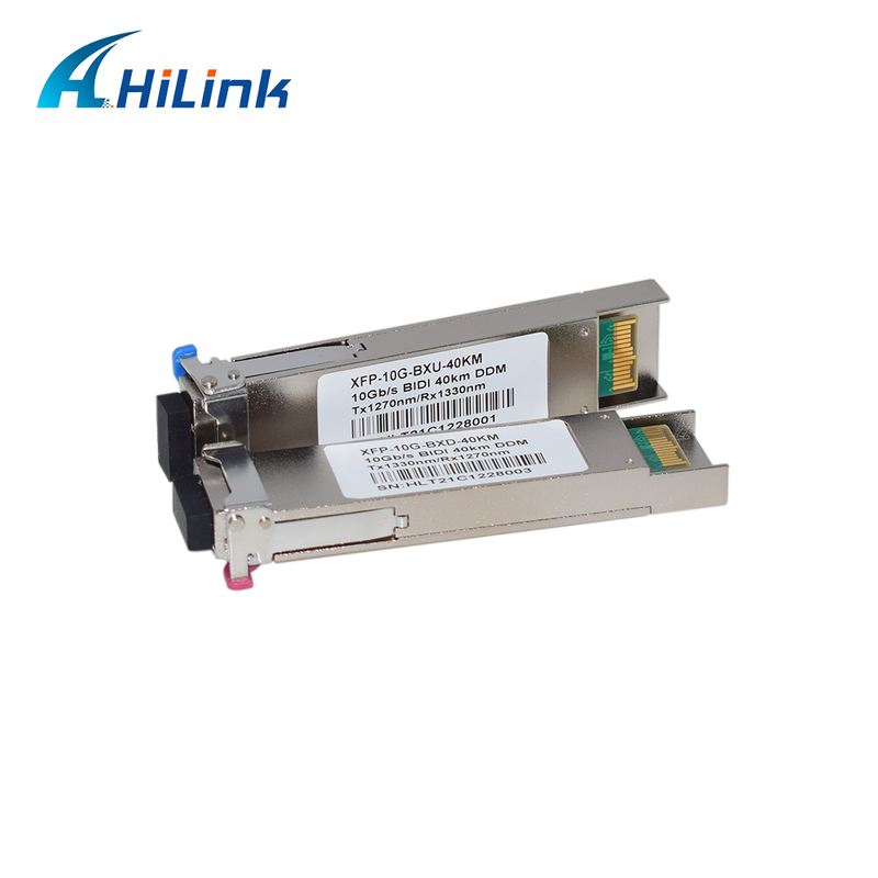 ตัวรับส่งสัญญาณ XFP สองทิศทาง 10Gb/s พร้อมระยะการเข้าถึง 40 กม. และฟังก์ชัน DDM สำหรับการส่งข้อมูลความเร็วสูง