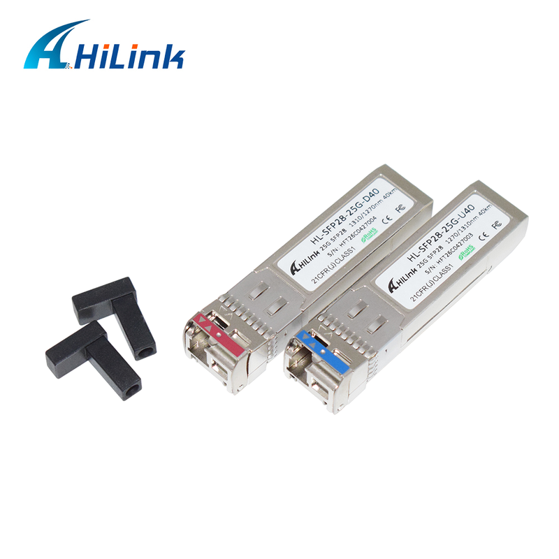 25GBASE SFP28 25G BIDI 10KM 1270/1330nm DML+PIN LC โมดูลออปติกอล