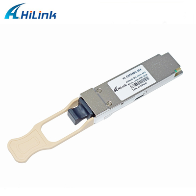 QSFP + 40G SR4 MMF 850nm 100M OM3 150M OM4 ตัวเชื่อมต่อ MPO ตัวรับส่งสัญญาณแสง