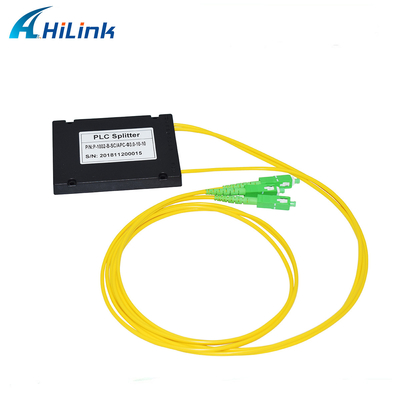 1X2 ABS ประเภทแพ็คเกจแยก PLC ออปติคัลโหมดเดียวตัวเชื่อมต่อ SC / APC