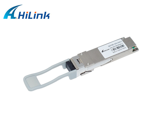 100G QSFP28 SWDM4 เครื่องรับส่งสัญญาณไฟเบอร์ออปติก MMF 150m Duplex LC สำหรับศูนย์ข้อมูล