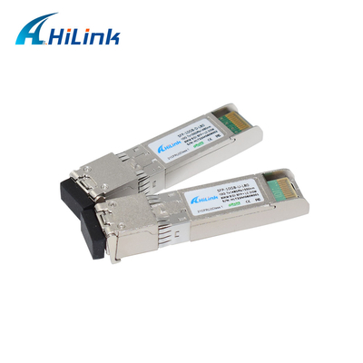 80KM 10G SFP + โมดูลรับส่งสัญญาณ STM-64 OC-192 WDM 80KM 10G-ZR4-80KM SMF 1490nm/1550nm